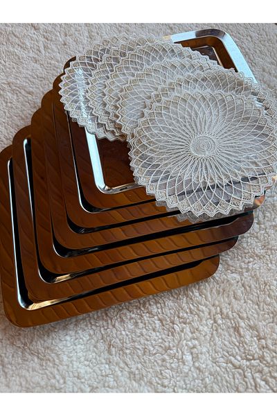 DGN Patterned 6-Piece Presentation Napkin
