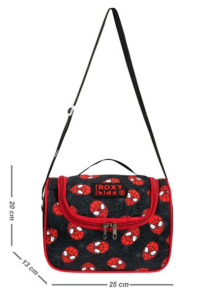 Roxy Spiderman Printed Thermal Thermal Insulated Lunch Box