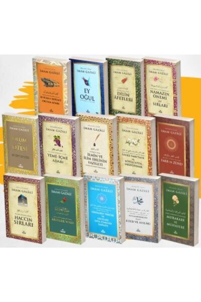 Ravza Yayınları İmam Gazali Kitapları Seti (15 Kitap) / İmam Gazali / Ravza Yayınları / 9786256715981
