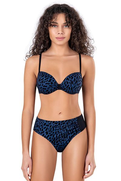 Endeep Women's Leopard Pattern Padded Bikini Set
