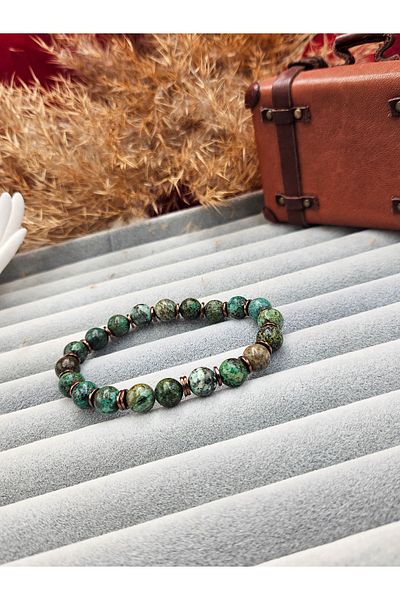 AURA African Turquoise Natural Stone Bracelet