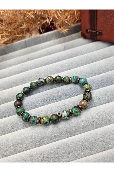 AURA African Turquoise Natural Stone Bracelet