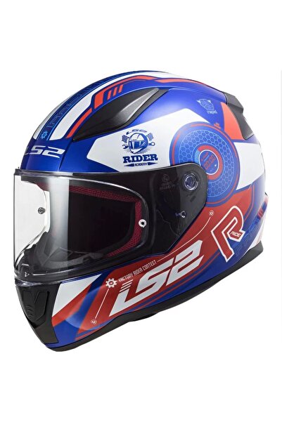 LS2 RAPID STRATUS MAVİ-KIRMIZI-BEYAZ KASK
