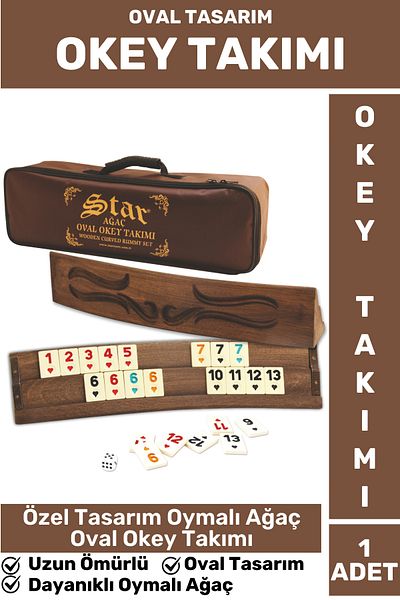 Wintoup Custom Long-Lasting Durable Family Home Friend Coffee Cafe Play Team Hollow Out Tree Oval 101 Okey Team