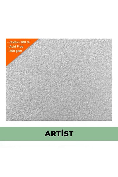 BAOHONG كتاب ألوان مائية للفنانين (COLD PRESS) مقاس 61 × 46 سم، 300 جرام (20 ورقة)