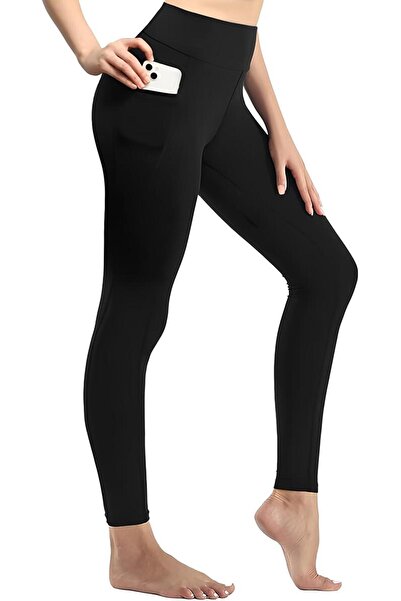 Tayzon Colanți de întărire pentru femei cu talie înaltă, cu buzunare, colanți...