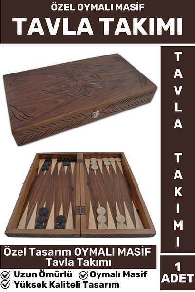 Wintoup Elite High-Quality Long-Lasting Family Home Dating Coffee Cafe Game Team Carved Massive Tabla Team