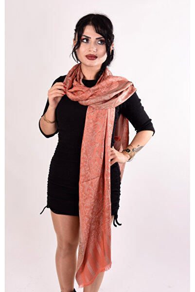 K&B PASHMINA Cashmere Shawl |   Orange |   70*180cm |   Good Quality and Stylish Design