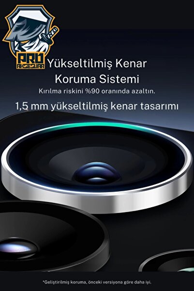 Lopard Samsung Galaxy S25 Ultra Camera Lens Protector, 9H Tempered Glossy Camera Protection Metal Case Friendly Cl