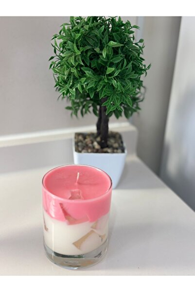 HEMY GLOW Latte bubble gum kokulu mum pembe renk