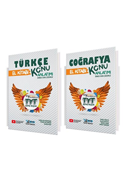 YAYIN DENİZİ PRO Yayın Denizi TYT Türkçe ve Coğrafya Pro El Kitabı Seti 2 Kitap