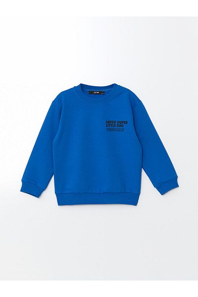 LC Waikiki Lcw Kids Crew Neck Baby Boy Sweatshirt 2 Pcs