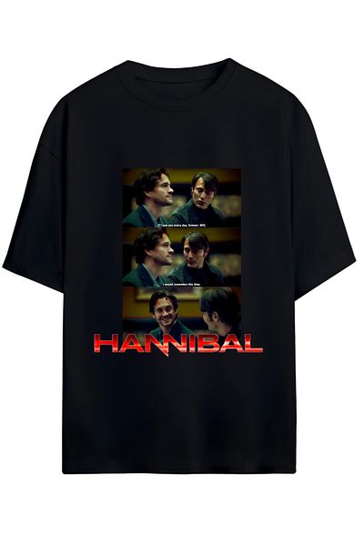 MAGORS Tricou Hannibal unisex oversize din bumbac pieptănat de înaltă calitate