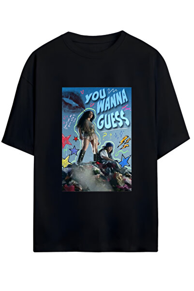 MAGORS TRICOU OVERSIZE DIN BUMBAC, DESIGN UNISEX, BILLIE EILISH