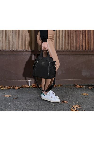 çkn sedat çakan çanta & fular & aksesuar Multi-Compartment Women's Hand Shoulder Cross-Body Bag Suitable for Washing Clinker Fabric Without Impact on the Water