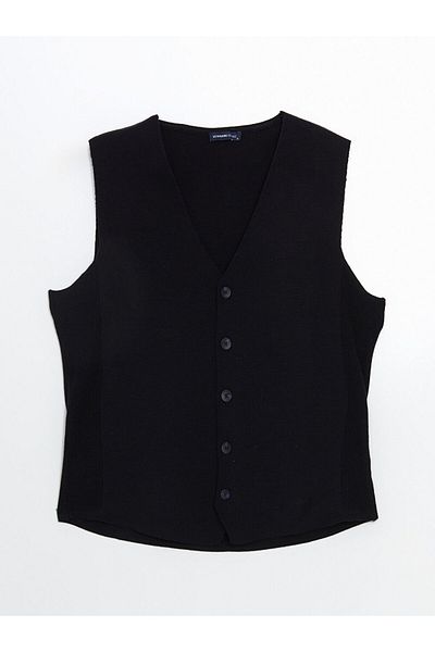 LC Waikiki Standard Calip V-Neck Men's Knitwear Vest - S5M027Z8