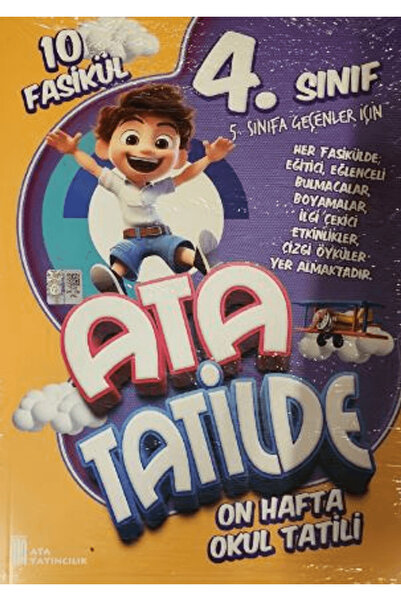 Ata Yayıncılık 4. Sınıf 5. Sınıfa Geçenler İçin 10 Fakilül - Ata Tatilde / At...