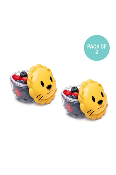 Melii Snack Container Lion  Pack of 2