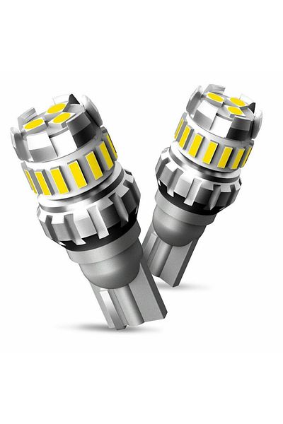Choice T15 قطعتان W16w T15 لمبات LED خالية من الأخطاء Canbus LED ضوء احتياطي T16 921 912 W16w لمبات LED 4014 سيارة R