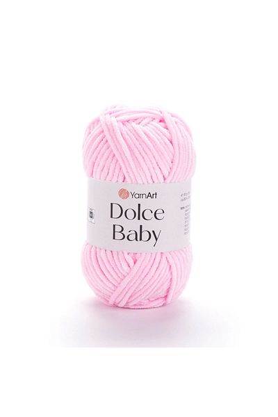 Yarnart Dolce Baby - Velvet, Baby Hand Knitting Νήμα Ροζ-750