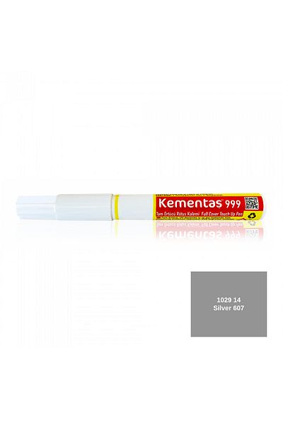 Kementaş 1029 14 Silver 607 Full Cover Touch Up Pen Full Cover Touch Up Pens