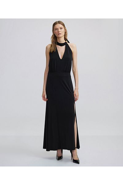 İpekyol Rochie maxi - decolteu