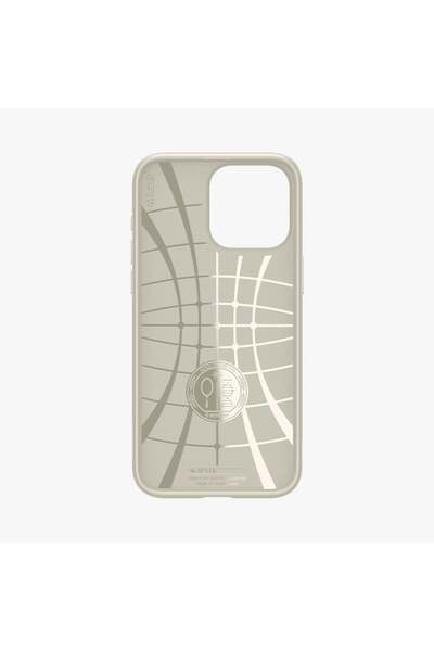 Spigen iPhone 15 Pro Max Kılıf Liquid Air Natural Titanium - ACS07212