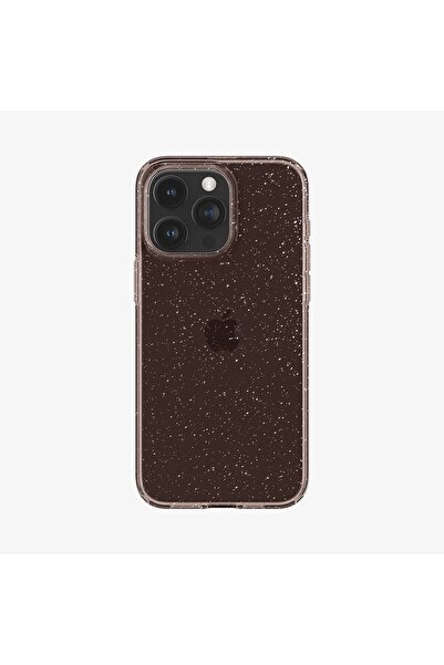 Spigen İphone 15 Pro Max Kılıf Liquid Crystal 4 Tarafı Tam Koruma Crystal Quartz - Acs06560