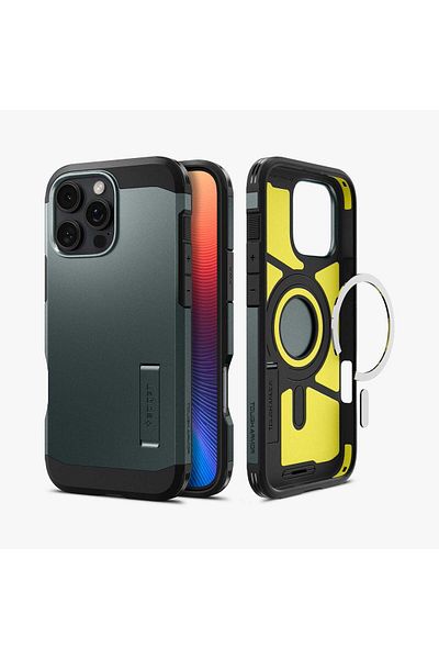 Spigen iPhone 16 Pro - Tough Armor Aı Magfit Magsafe Featured Case