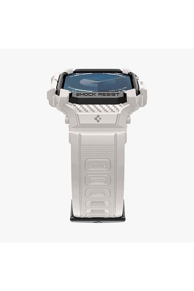 Spigen Apple Watch 42mm - Series 10 Rugged Armor Pro with Case and Band Strap