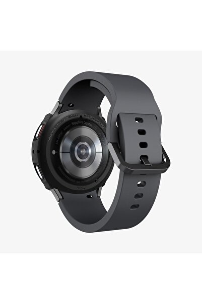 Spigen Galaxy Watch 4 (44mm) Kılıf Liquid Air Matte Black - ACS03138