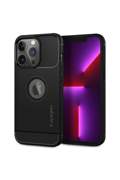 Spigen Husă pentru iPhone 13 Pro Rugged Armor Matte Black - ACS03257