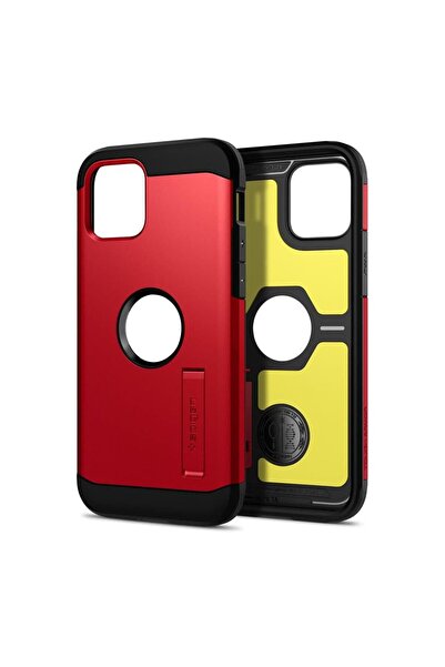 Spigen iPhone 12 mini Kılıf Tough Armor Red - ACS02258