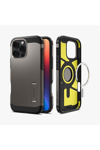 Spigen iPhone 16 Pro - Tough Armor Aı Magfit Magsafe Featured Case