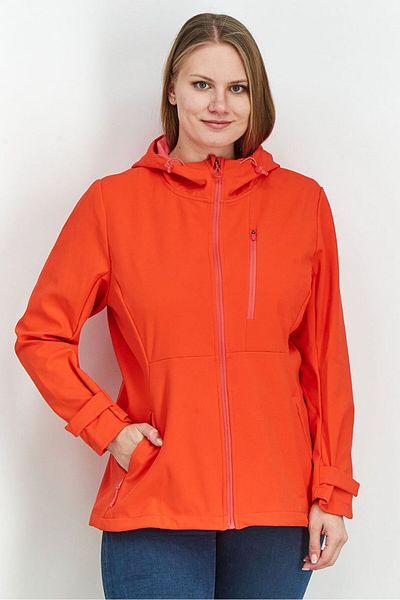 Tchibo Women Plain Soft Shell Jacket, Red
