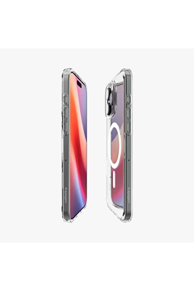 Spigen iPhone 16 Pro Max Kılıf Crystal Hybrid MagFit MagSafe Özellikli