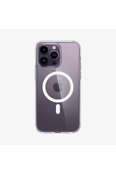 Spigen Husă iPhone 14 Pro Ultra Hybrid MagFit Albă cu MagSafe - ACS04969