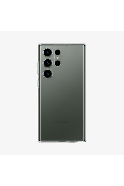 Spigen Galaxy S23 Ultra Kılıf Liquid Crystal 4 Tarafı Tam Koruma Crystal Clear - ACS05610