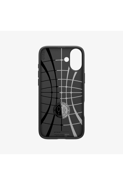 Spigen iPhone 16 Kılıf Liquid Air Matte Black - ACS08194
