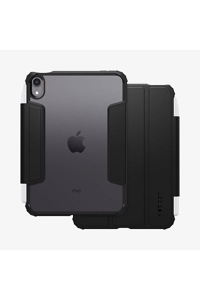 Spigen حافظة iPad Mini 6 Ultra Hybrid - حافظة Pro باللون الأسود ACS03765