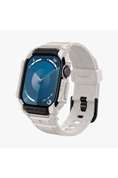 Spigen Apple Watch 42mm - Series 10 Rugged Armor Pro with Case and Band Strap