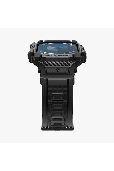 Spigen Apple Watch 42mm - Series 10 Rugged Armor Pro with Case and Band Strap