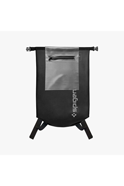 Spigen Aqua Shield WaterProof iPX6 Sertifikalı Su Geçirmez Sırt Çantası 30L Black A631 - AMP07226