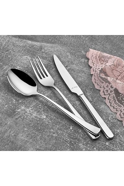 Aryıldız Nisan 36 Piece 6-Person Cutlery Set