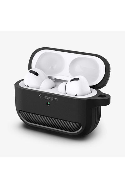 Spigen AirPods Pro (1st generation) Case Rugged Armor Matte Black - ASD00540