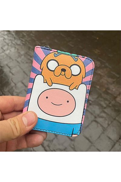 Köstebek Adventure Time Finn and Jake Yedgili Short Wallet