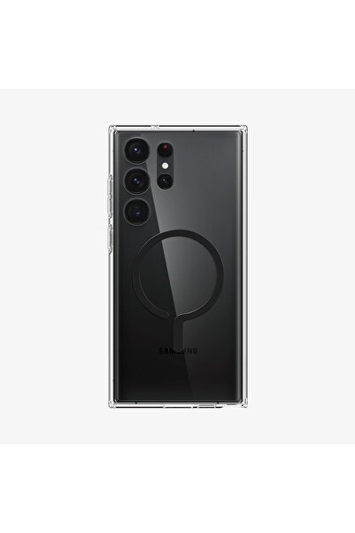 Spigen Θήκη Galaxy S23 Ultra Ultra Hybrid Δαχτυλίδι OneTap Μαύρο - ACS05621