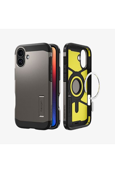 Spigen iPhone 16 - Tough Armor Aı, Magfit Magsafe Featured Case
