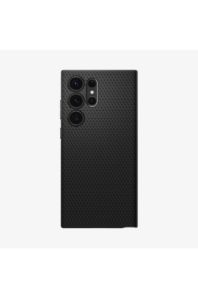 Spigen Galaxy S23 Ultra Kılıf Liquid Air Matte Black - ACS05614