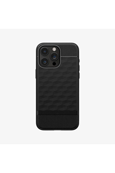 Spigen Caseology iPhone 15 Pro Kılıf Parallax Mag MagSafe özellikli Matte Black - ACS06749